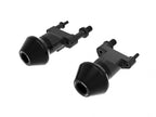 Sistema completo de protección Ducabike para Ducati Diavel V4, vista lateral con insertos técnicos