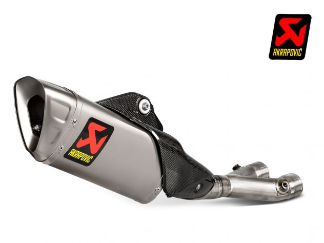 Link pipe Akrapovic descatalizador con escudo térmico carbono incluido Yamaha R1