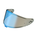 Pantalla Shoei CWR-F2 azul espejo vista frontal