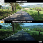 Pantalla Shoei CWR-F2 oro espejo comparativa