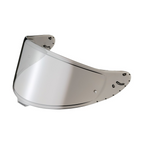 Pantalla Shoei CWR-F2 plata espejo vista frontal