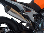 Terminal escape HP Corse carbono acero esmerilado KTM Duke 790