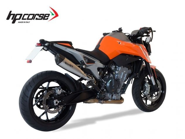 Escape HP Corse Evoxtreme 310 titanio con terminal carbono para KTM 790 Duke