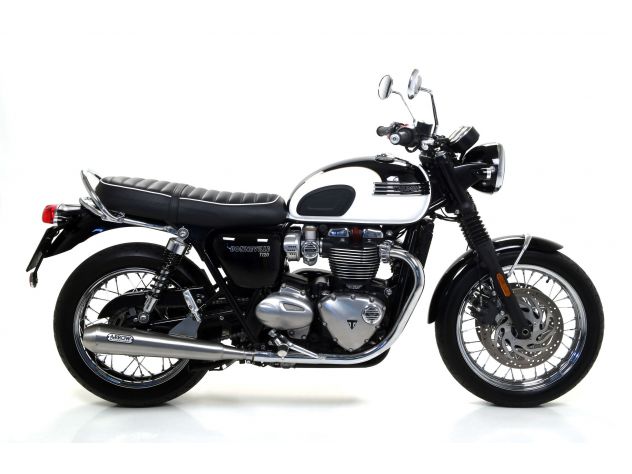 Escape Arrow Pro Racing Bonneville T120 detalle construcción interna acero