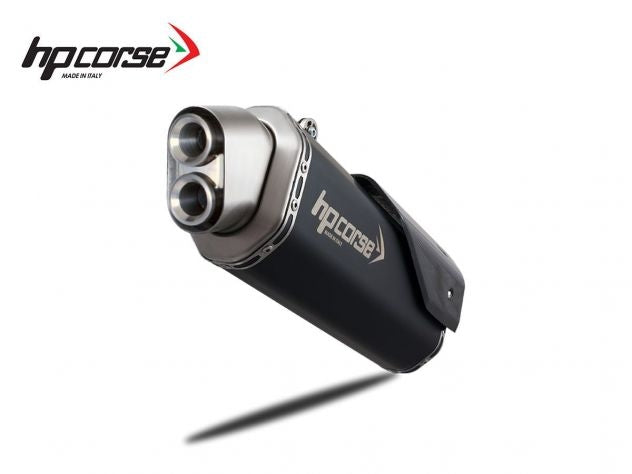 Escape HP Corse 4-Track R negro instalado en KTM 1290 Super Adventure