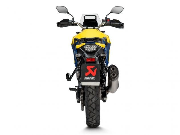 Sistema Slip-On Akrapovic S-S8SO1-HAFT para V-Strom 800 detalle construcción
