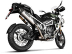 Escape Akrapovic homologado Euro 5 compatible con maletas laterales Triumph Tiger 1200
