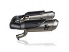 Detalle construcción titanio aeroespacial escape Akrapovic Ducati