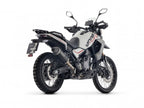 Detalle tapa trasera en fibra de carbono escape Arrow Indy Race Moto Morini