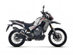 Escape Arrow Indy Race aluminio dark con tapa de carbono para Moto Morini Allthrike 450
