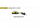 Escape Arrow homologado aluminio dark estructura interna acero inoxidable