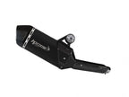 Escape completo HP Corse SPS Carbon Short acero negro para Yamaha Ténéré 700 2019-2025