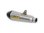 Detalle tapa final fibra de carbono escape Arrow X-Kone GSX-S 750