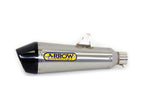Terminal Arrow X-Kone con tapa de carbono y logo grabado Suzuki GSX-S 750