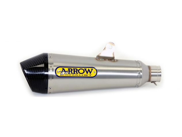Terminal Arrow X-Kone con tapa de carbono y logo grabado Suzuki GSX-S 750