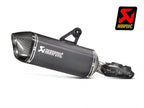 Terminal Akrapovic Slip-On titanio negro con tapa de carbono para BMW R 1200 GS 2017-2018