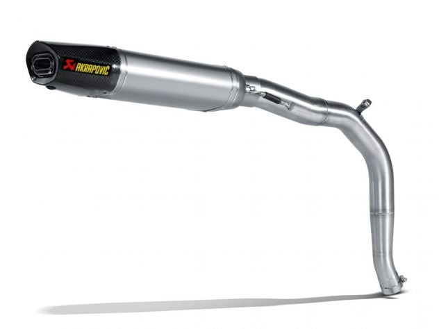 Escape Akrapovic Slip-On titanio con tapa carbono para Triumph Daytona 675 2006-2015