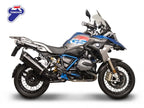 Detalle terminación carbono escape Termignoni Relevance para R 1200 GS