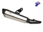 Escape Termignoni Relevance titanio BMW R 1200 GS 2017-2018 vista lateral