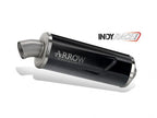 Escape Arrow Indy Race EVO aluminio dark montado en BMW R 1300 GS Adventure 2024 vista lateral derecha