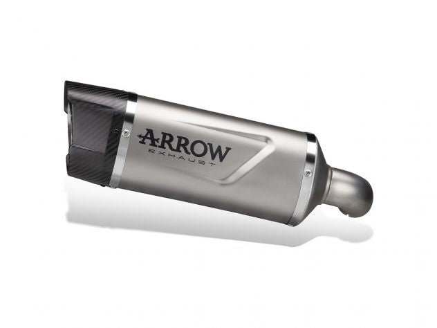 Silenciador Arrow Indy Race Evo titanio con tapa carbono para BMW F 800 GS 2024-2026