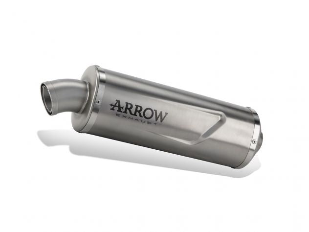 Escape Arrow Indy Race EVO titanio montado en Voge Vallee 900 DSX 2025