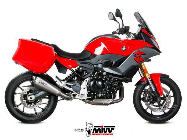 Terminal Mivv Delta Race detalle tapa carbono sarga 3K y acabado perlado