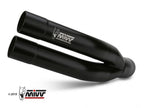 Escape Mivv Double Gun Black acero inoxidable negro para Yamaha XJ6 Diversion 2009-2016