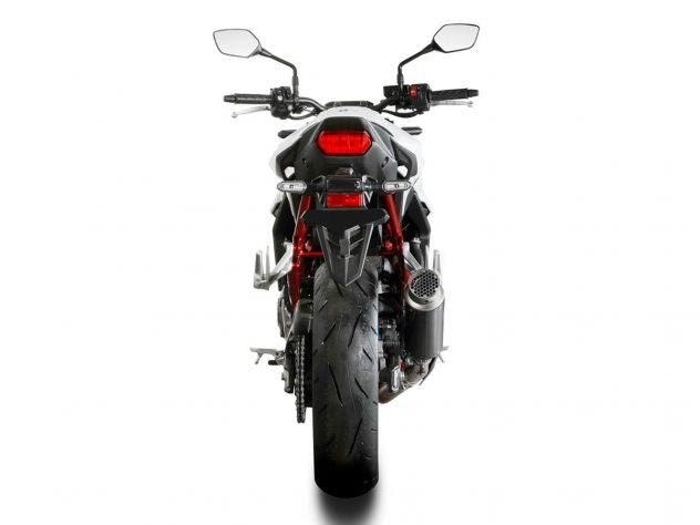 Slip-on Mivv GP PRO carbono con dB-killer removible para Hornet 750