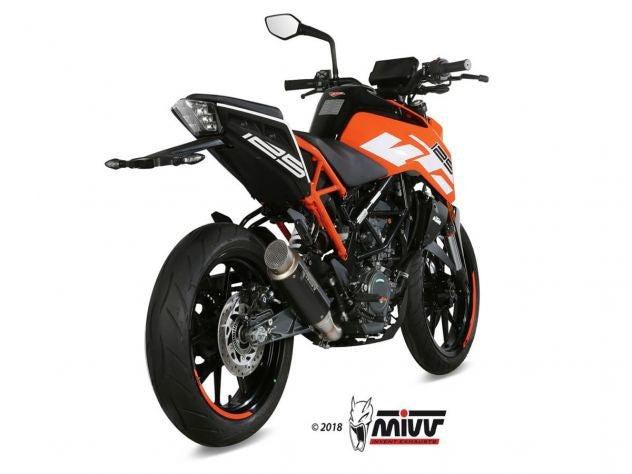 Escape deportivo Mivv homologado Euro 4 para KTM Duke 125