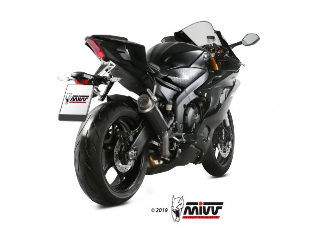 Terminal Mivv GP Pro slip-on homologado con soldadura TIG racing para R6