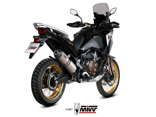 Protector térmico carbono escape Mivv Africa Twin 1100 2020-2023
