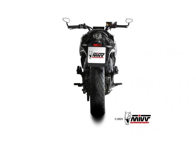 Escape completo Mivv X-M5 titanio diseño cónico racing para CFMOTO 650 NK