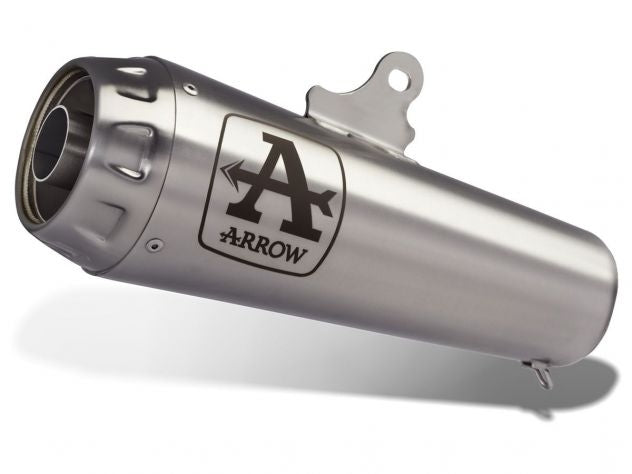 Vista lateral completa escape Arrow Pro Race homologado GSX-S 1000
