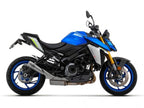 Escape Arrow Pro Race Nichrom montado en Suzuki GSX-S 1000 2021-2024