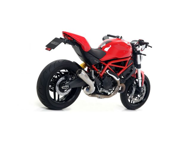 Caja resonancia interna escape Arrow acero inoxidable Monster 797