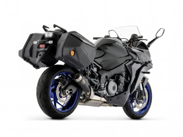 Tapa terminal acero inoxidable pulido escape Arrow Pro Race Suzuki
