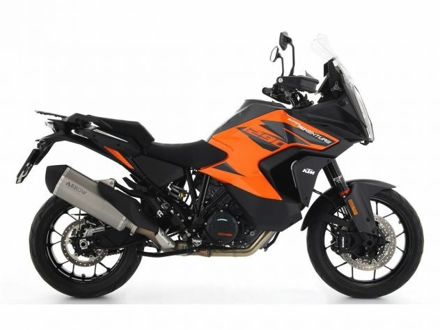 Escape Arrow Sonora Racing titanio carbono KTM 1290 Super Adventure vista lateral