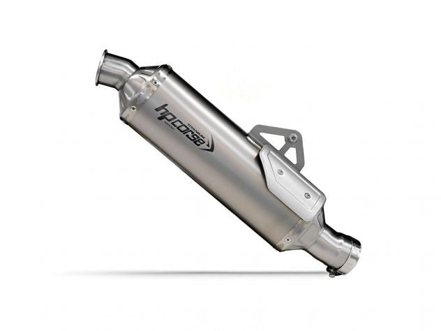 Escape HP Corse SP-1 350 EVO titanio montado en Kove 800X Pro 2023