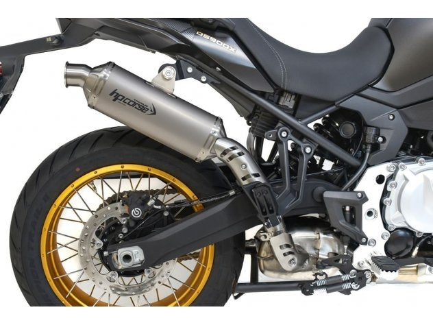 Sello homologación Euro 5+ escape HP Corse SP-1 Evo Corto titanio