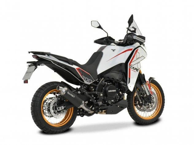 Fondos cónicos nervados y pico sin costura escape HP Corse para X-Cape 700