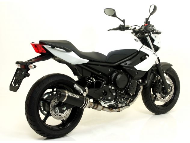 Escape Arrow XJ6 comparativa peso vs sistema original Yamaha 2009-2015