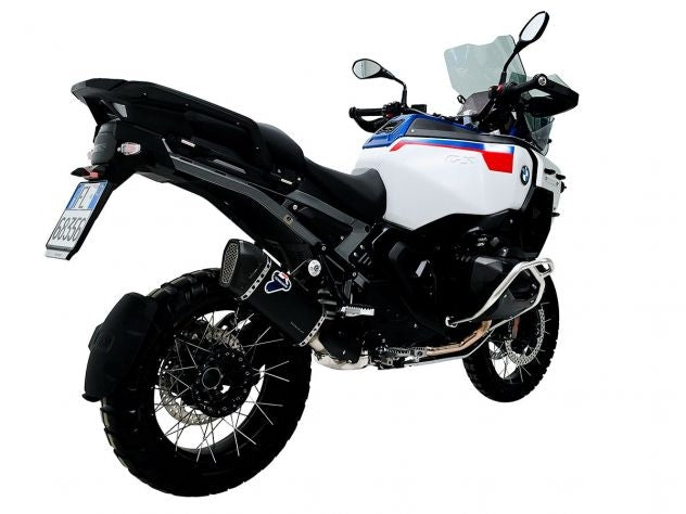 Comparativa escape original vs Termignoni titanio BMW R 1300 GS Adventure