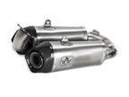 Escape Arrow Works titanio-carbono montado en Ducati Streetfighter V2 2022-2024