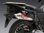 Escape Yoshimura RS-2 acero inoxidable montado en Kawasaki KLR 650 2022