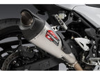 Escape Slip-On AT2 Yoshimura acero inoxidable montado en Kawasaki Ninja 500