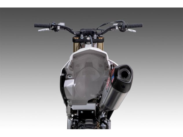 Vista isométrica escape completo Yoshimura RS-12 Yamaha YZ450F 2026