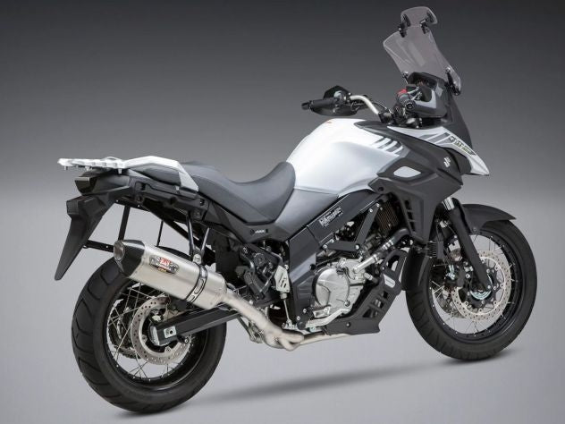 Sistema completo 3/4 Yoshimura V-Strom 650 vista inferior chasis