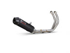 Sistema completo Mivv Oval con colector y silenciador carbono homologado Euro 5 Yamaha Tracer 9