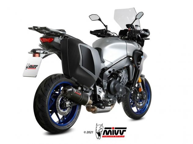 Terminal ovalado Mivv carbono con copa de carbono de alta resistencia para Tracer 9 GT